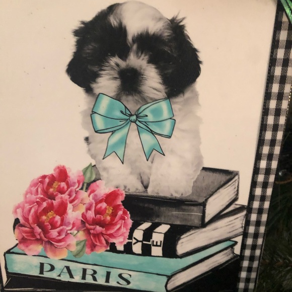 Puppy Canvas Wall Decor - Picture 6 of 6